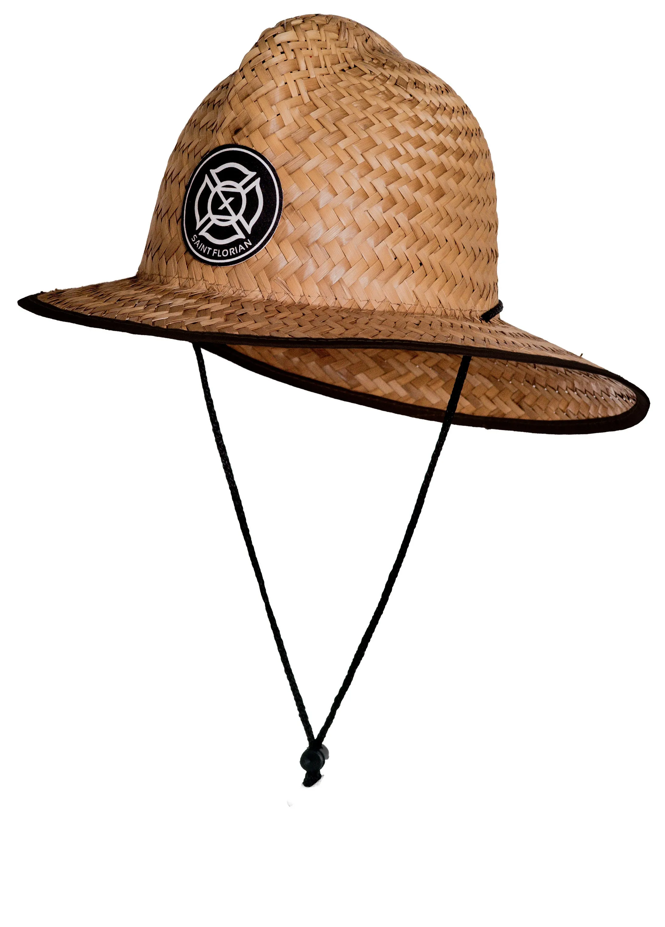 4 Pack of Straw Firefighter Hats! Lg/XL