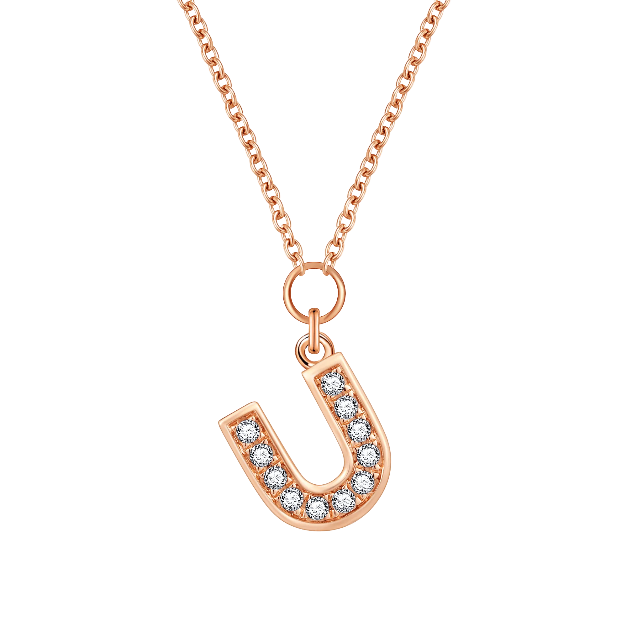 Alphabet LGD pendant necklace