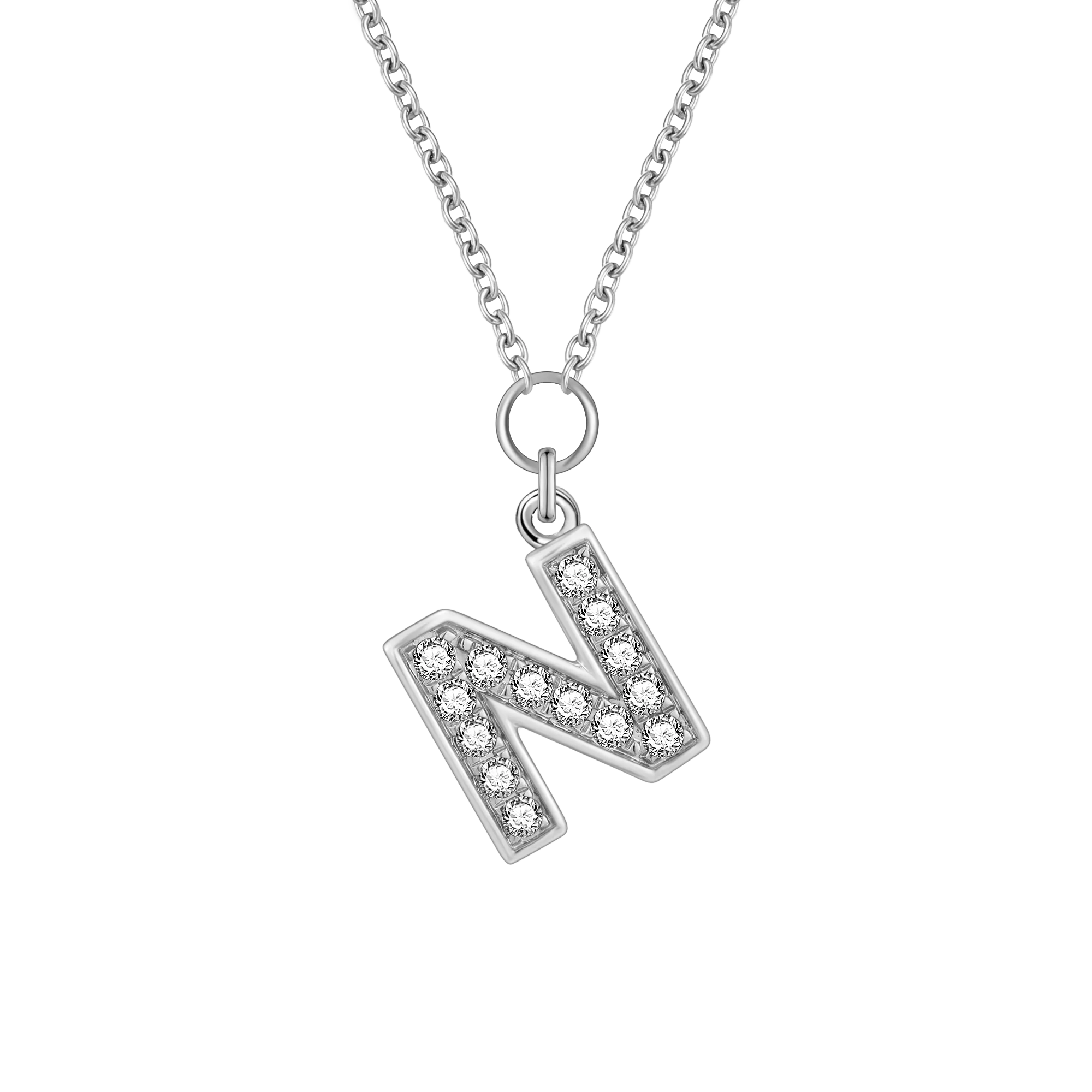 Alphabet LGD pendant necklace