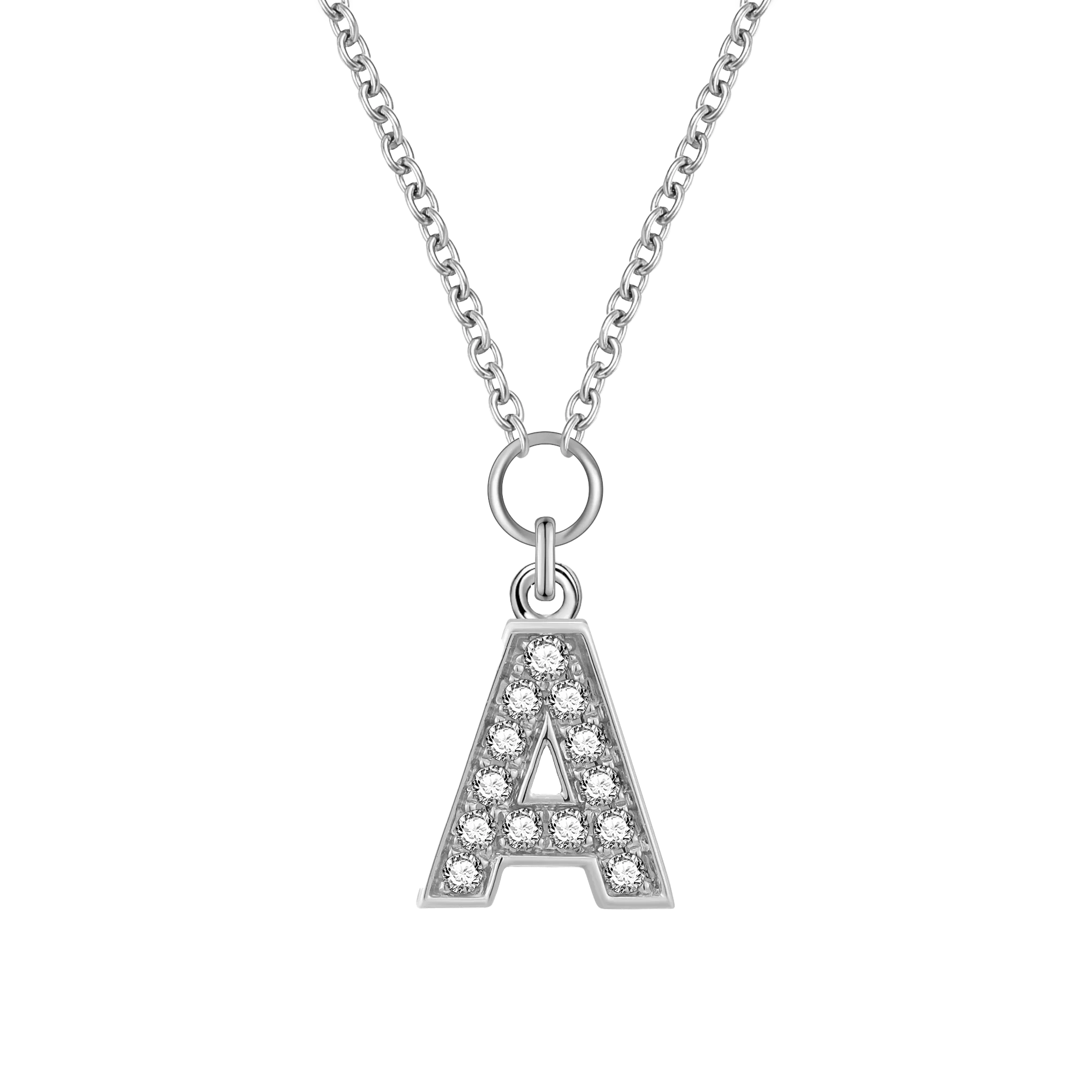 Alphabet LGD pendant necklace