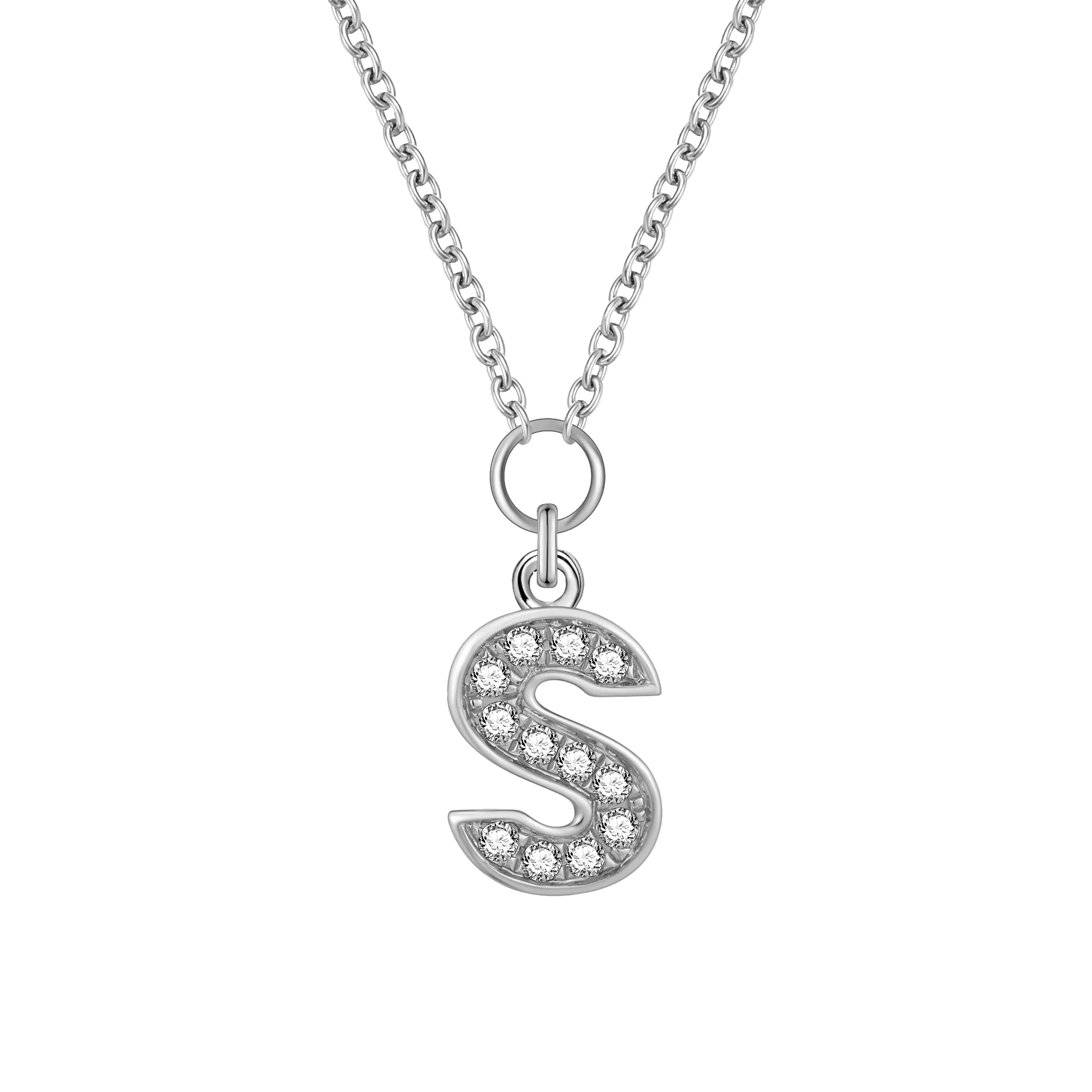 Alphabet LGD pendant necklace