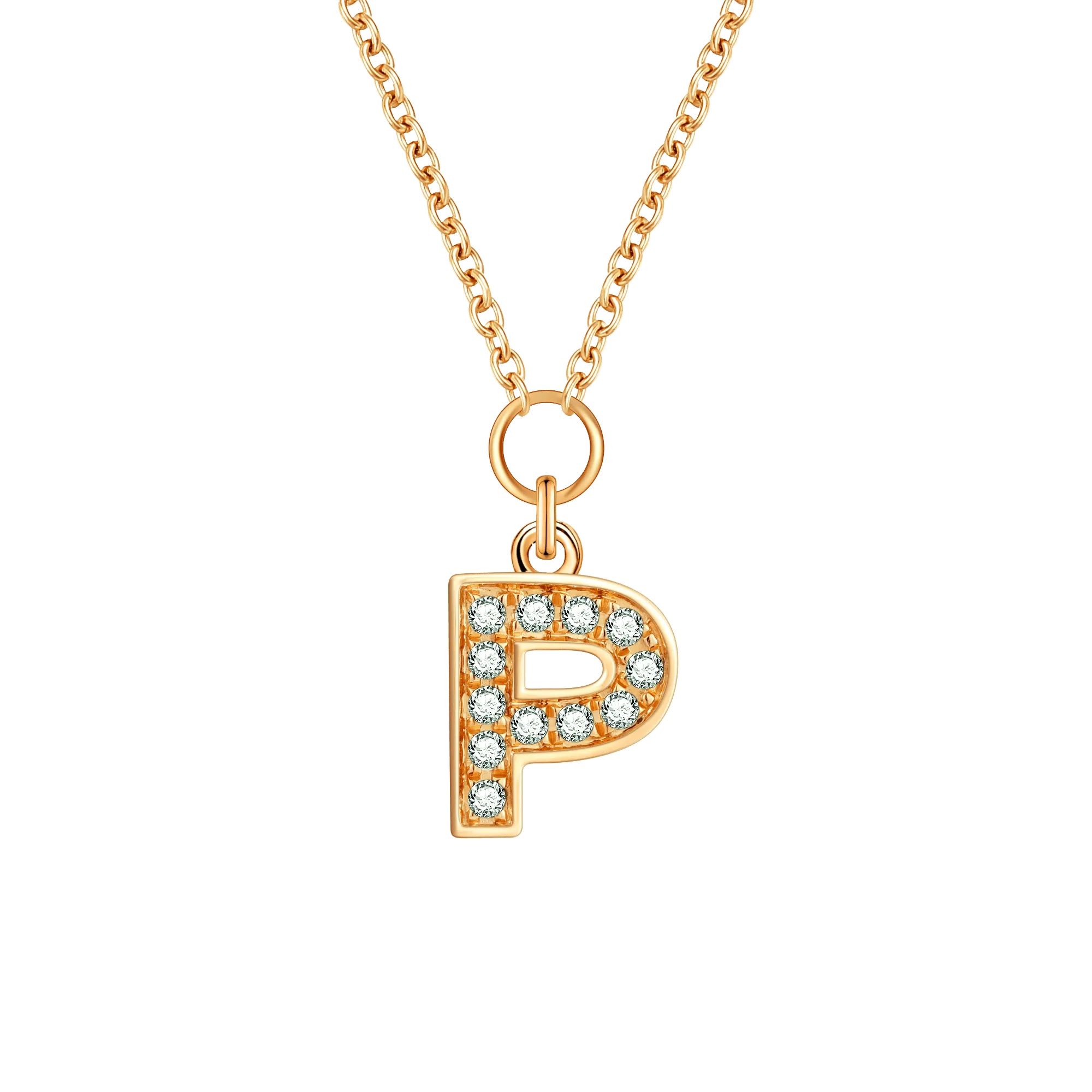 Alphabet LGD pendant necklace