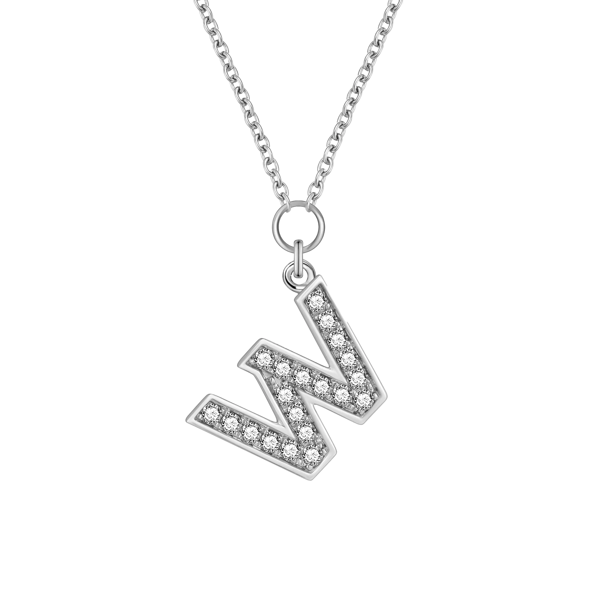 Alphabet LGD pendant necklace