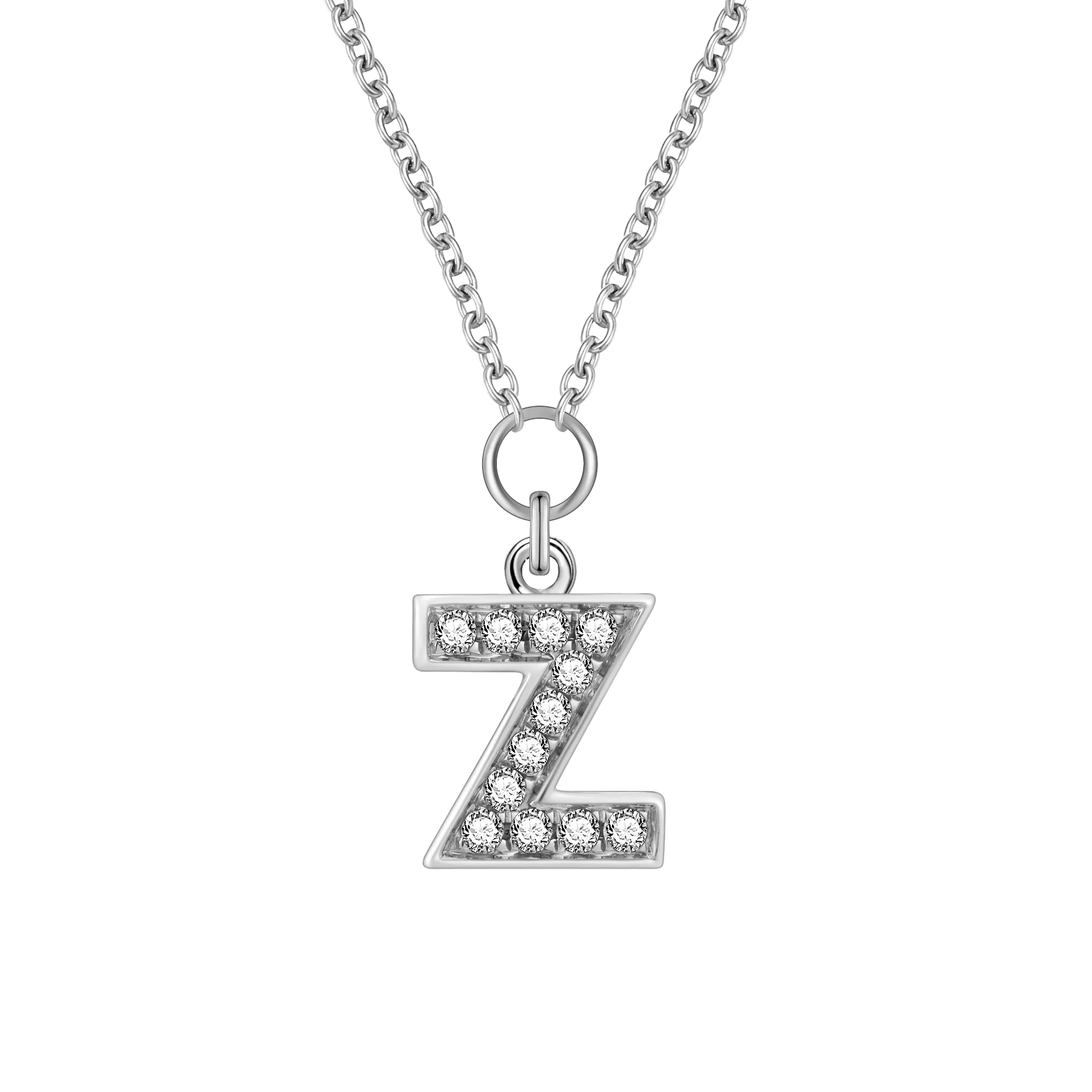 Alphabet LGD pendant necklace