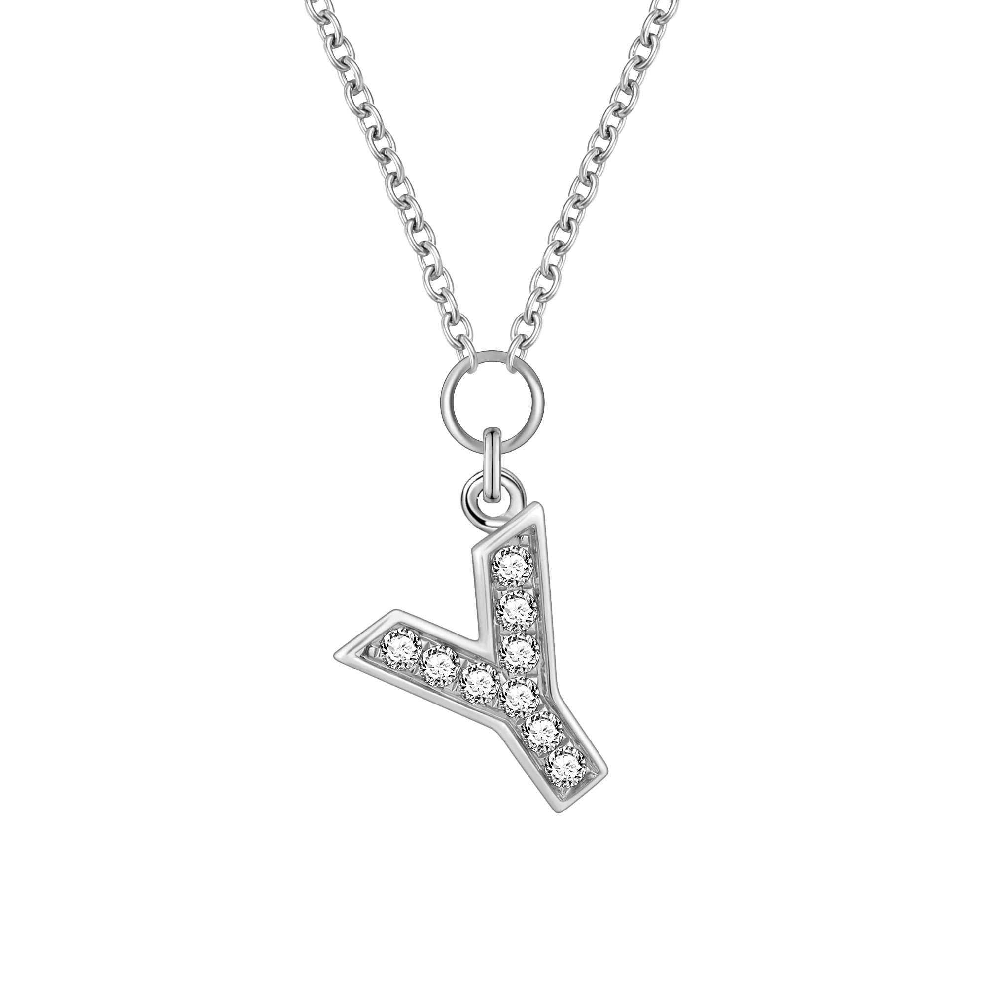 Alphabet LGD pendant necklace