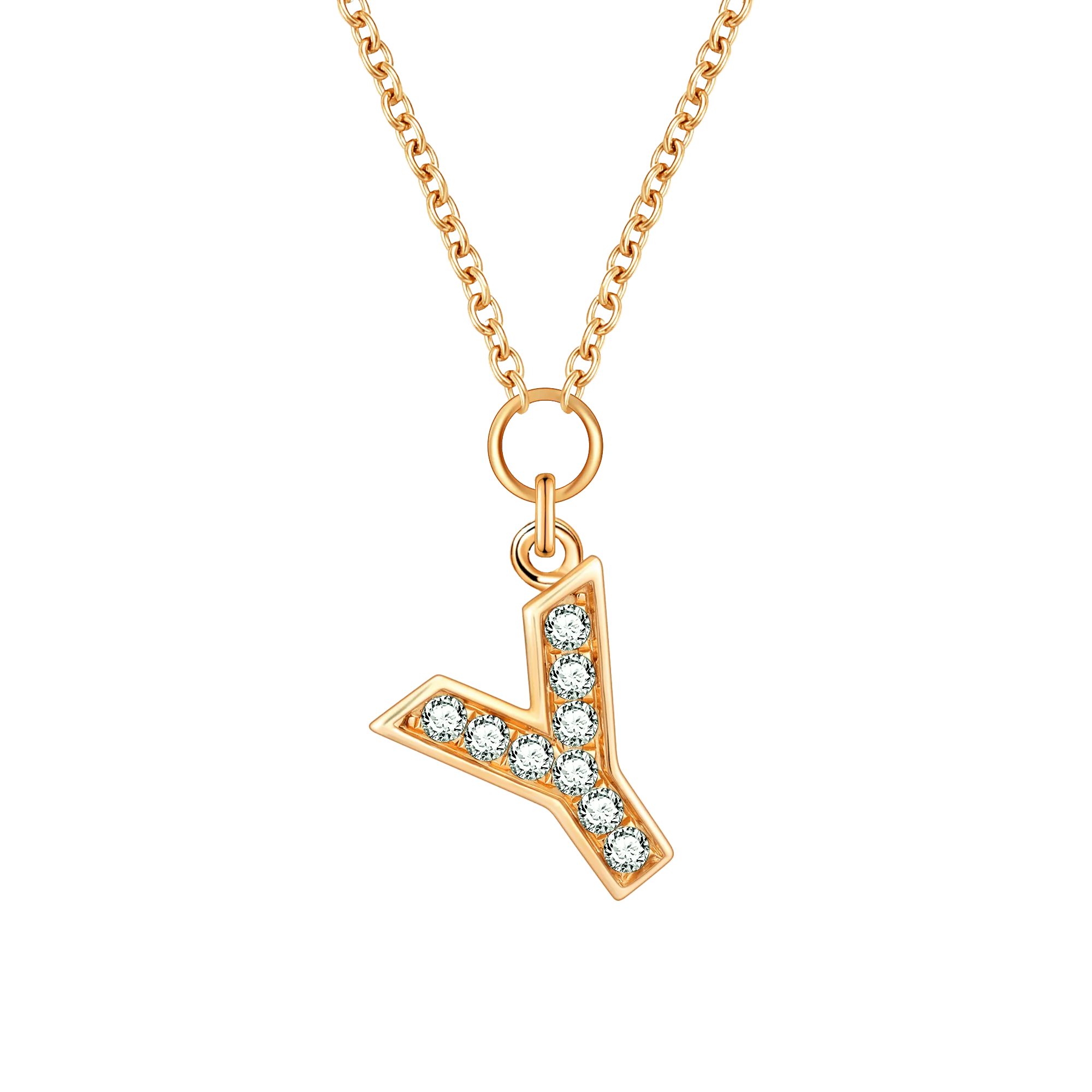 Alphabet LGD pendant necklace