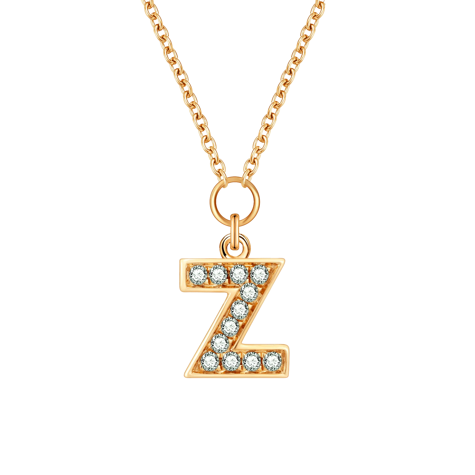 Alphabet LGD pendant necklace