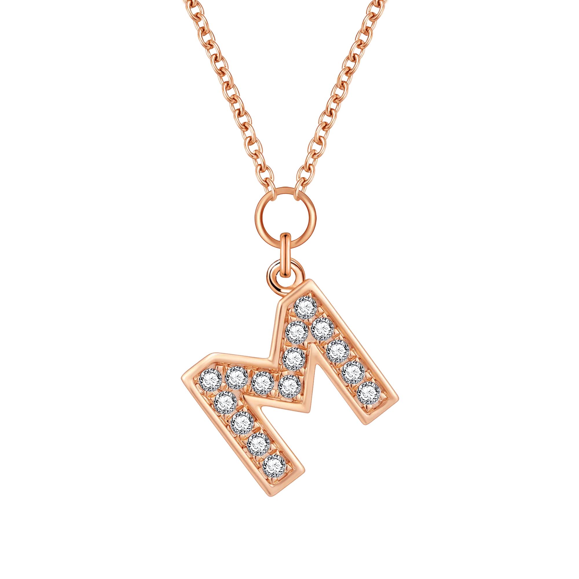 Alphabet LGD pendant necklace