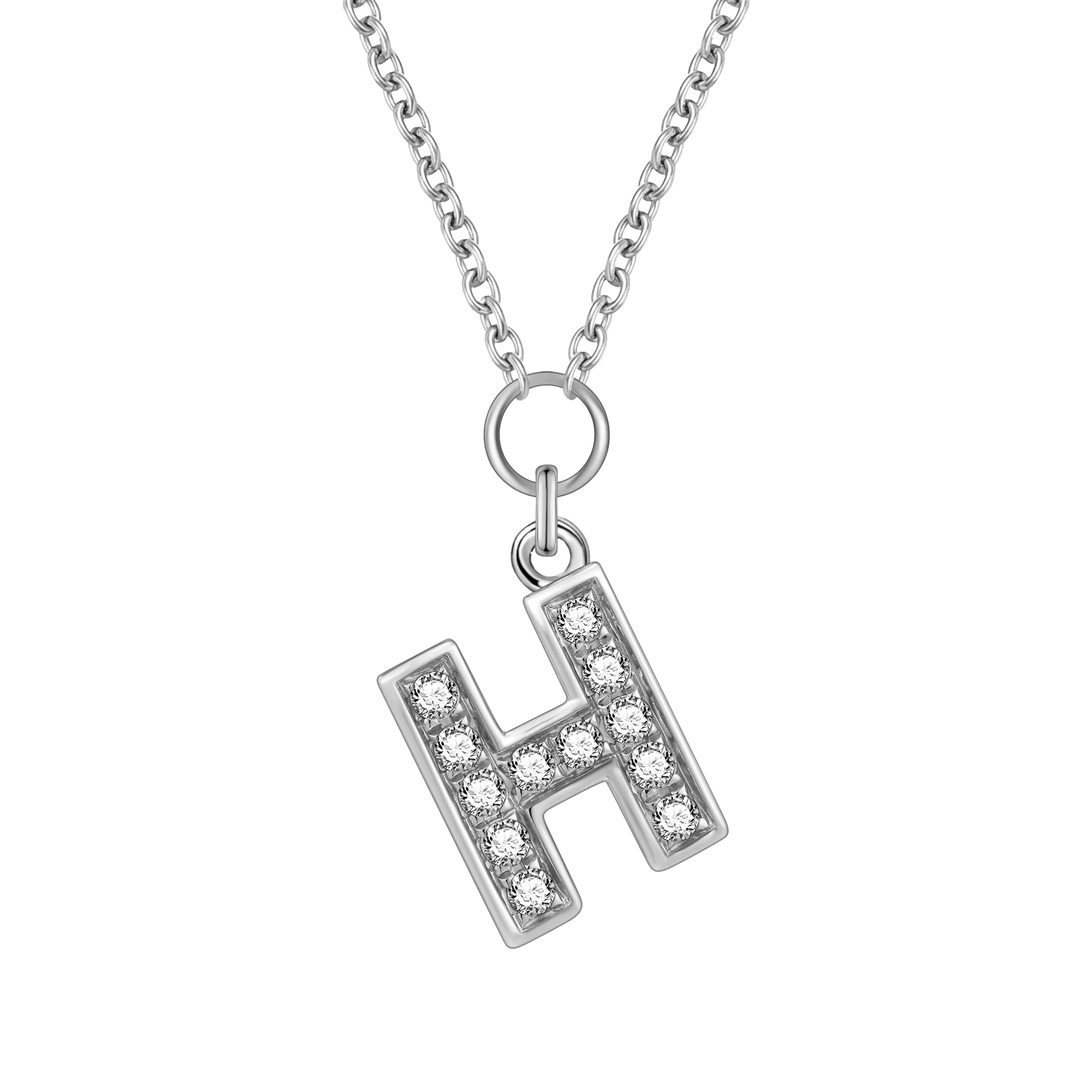 Alphabet LGD pendant necklace