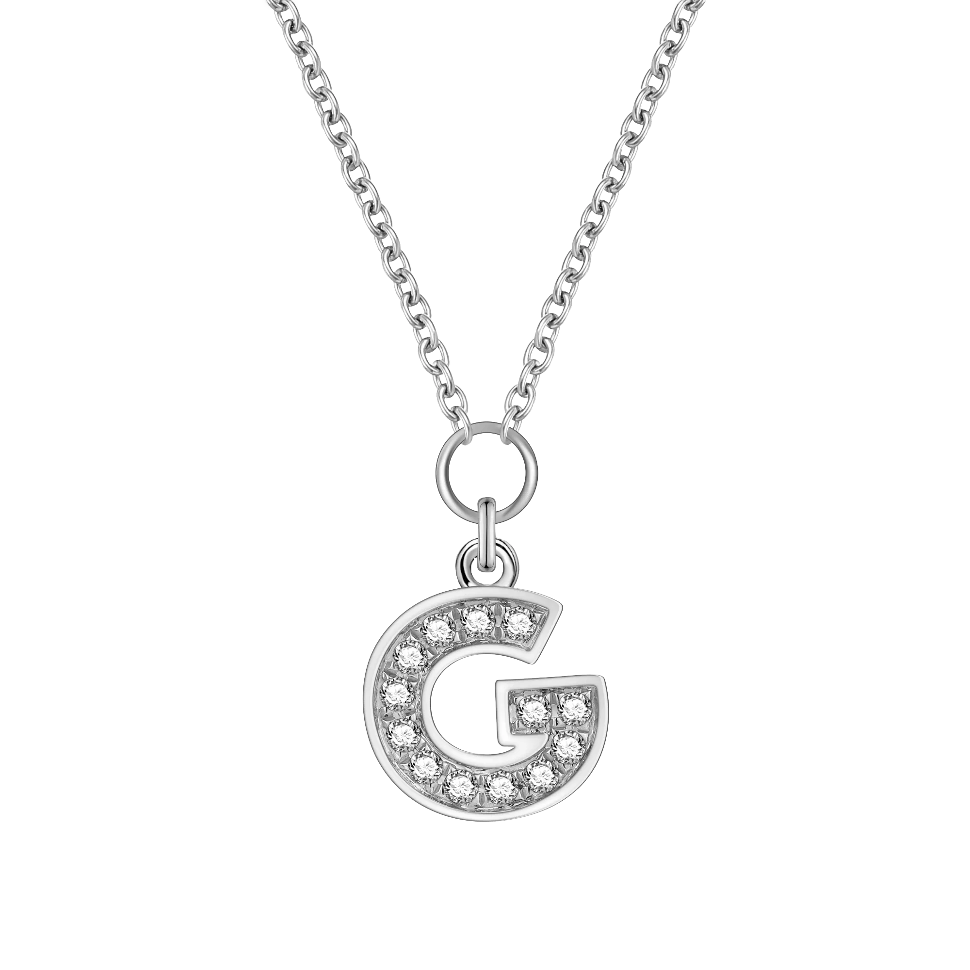 Alphabet LGD pendant necklace