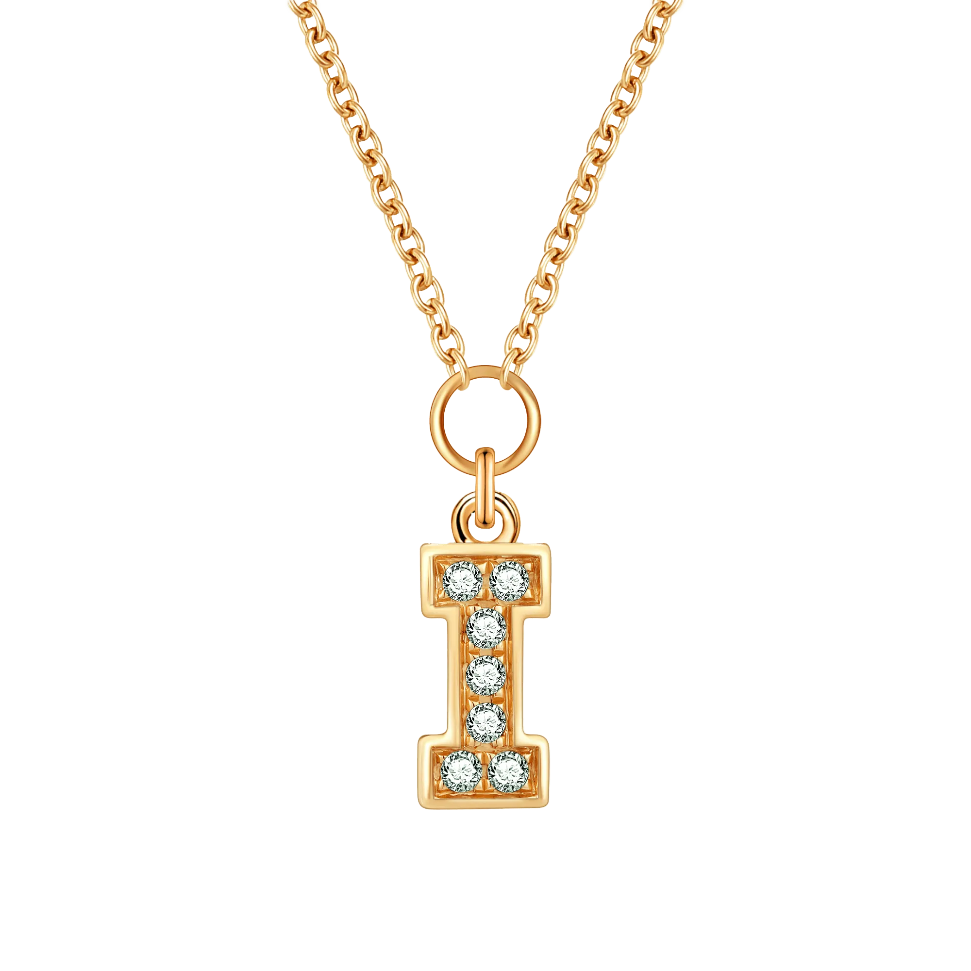 Alphabet LGD pendant necklace