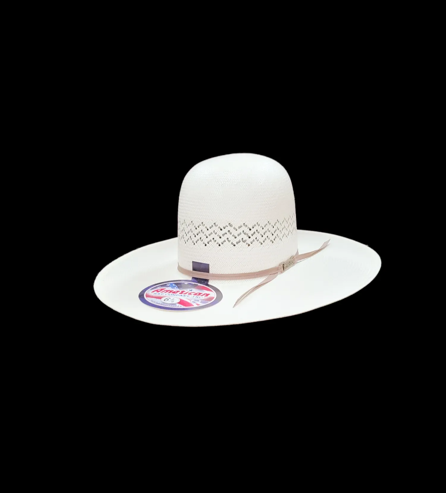 AMERICAN HAT LAMB OPEN CROWN 20X STRAW HAT