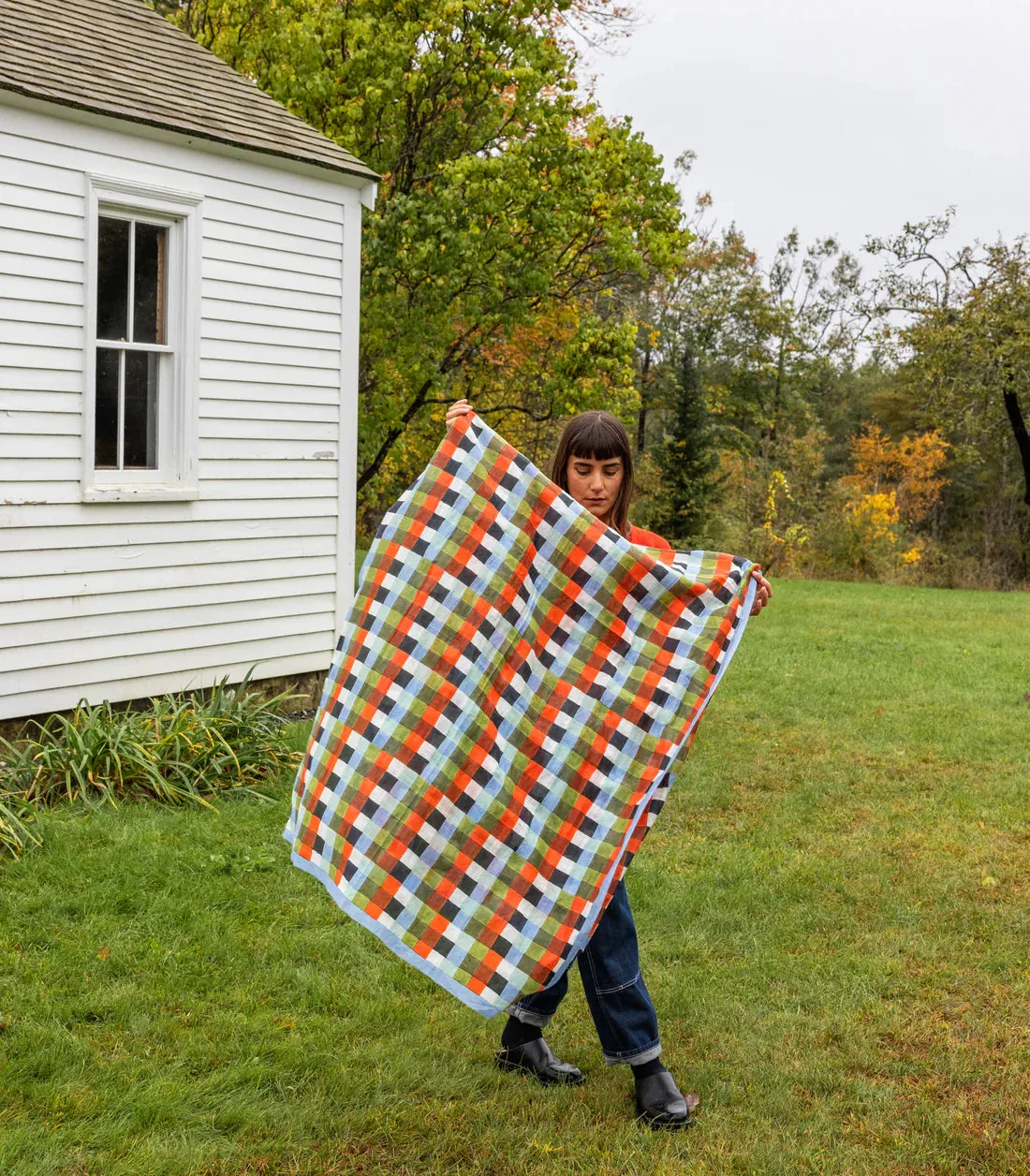 Block Shop: Split Bars Long Scarf | Primary