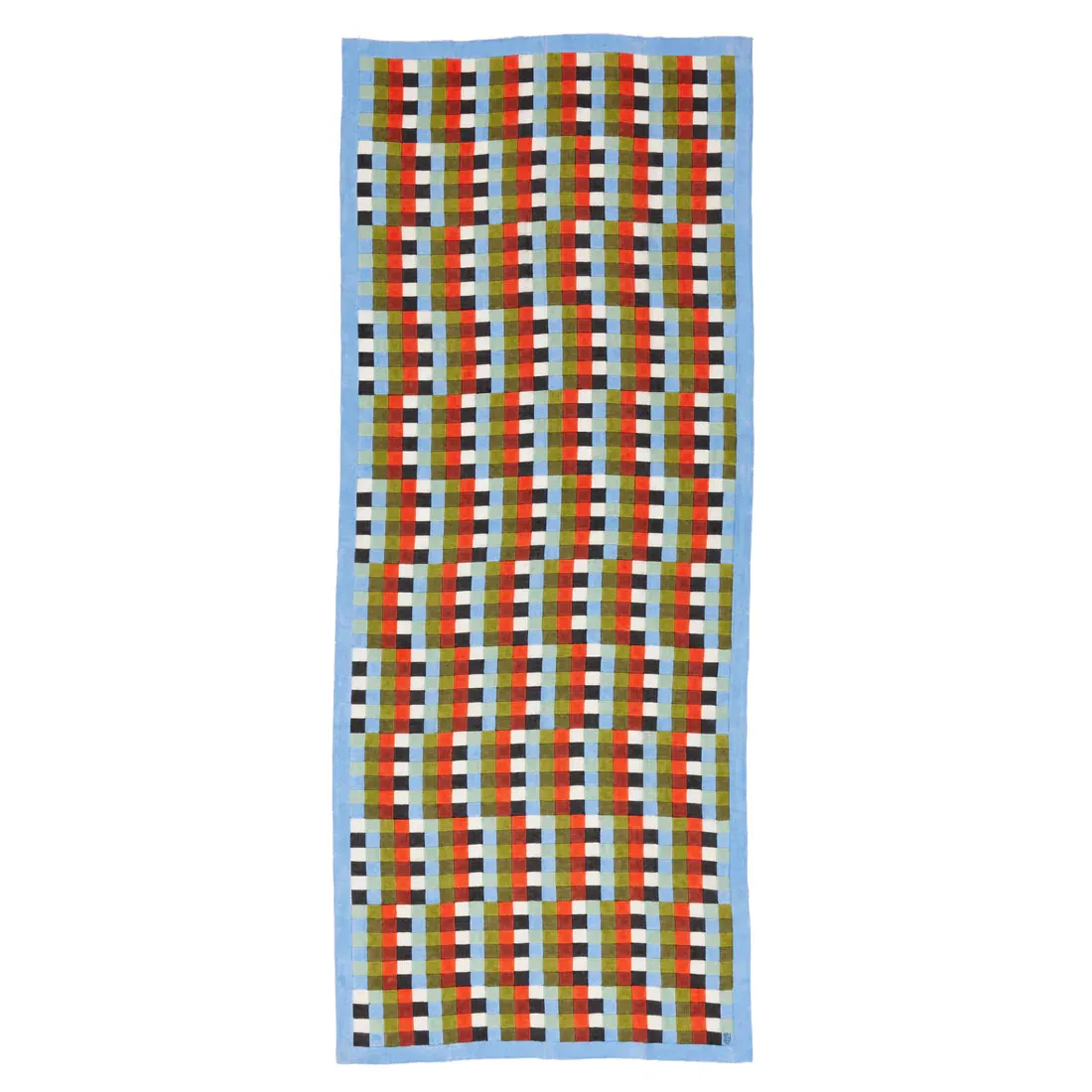 Block Shop: Split Bars Long Scarf | Primary