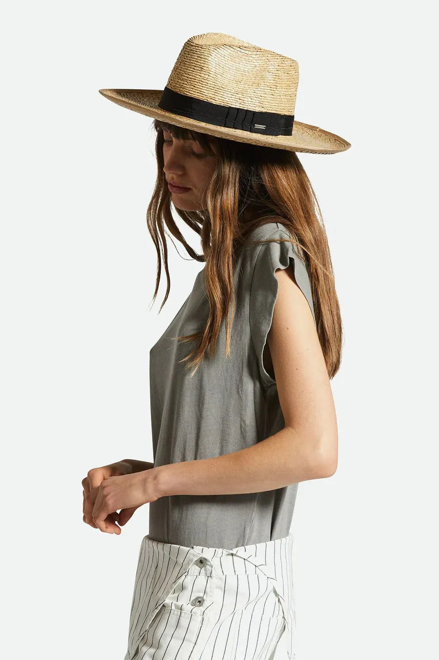 Brixton Reno Straw Hat Natural