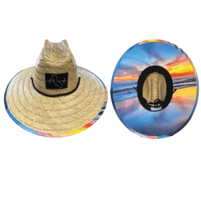 California Straw | Sun Hat | Sunset