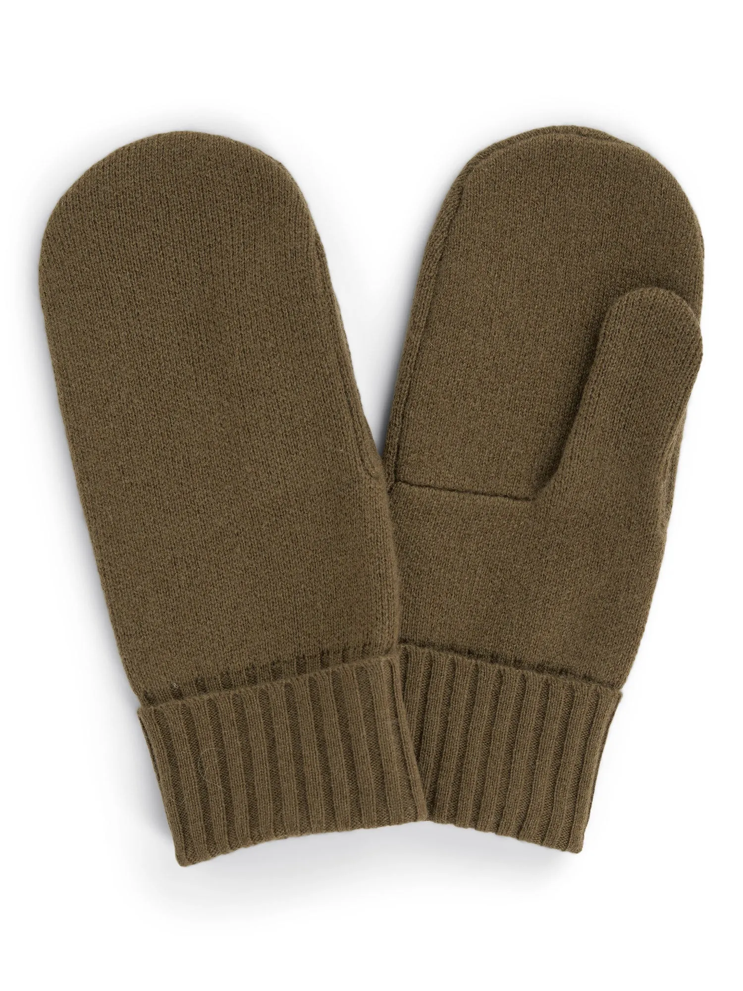 Cashmere mittens "Fryd" - hunter