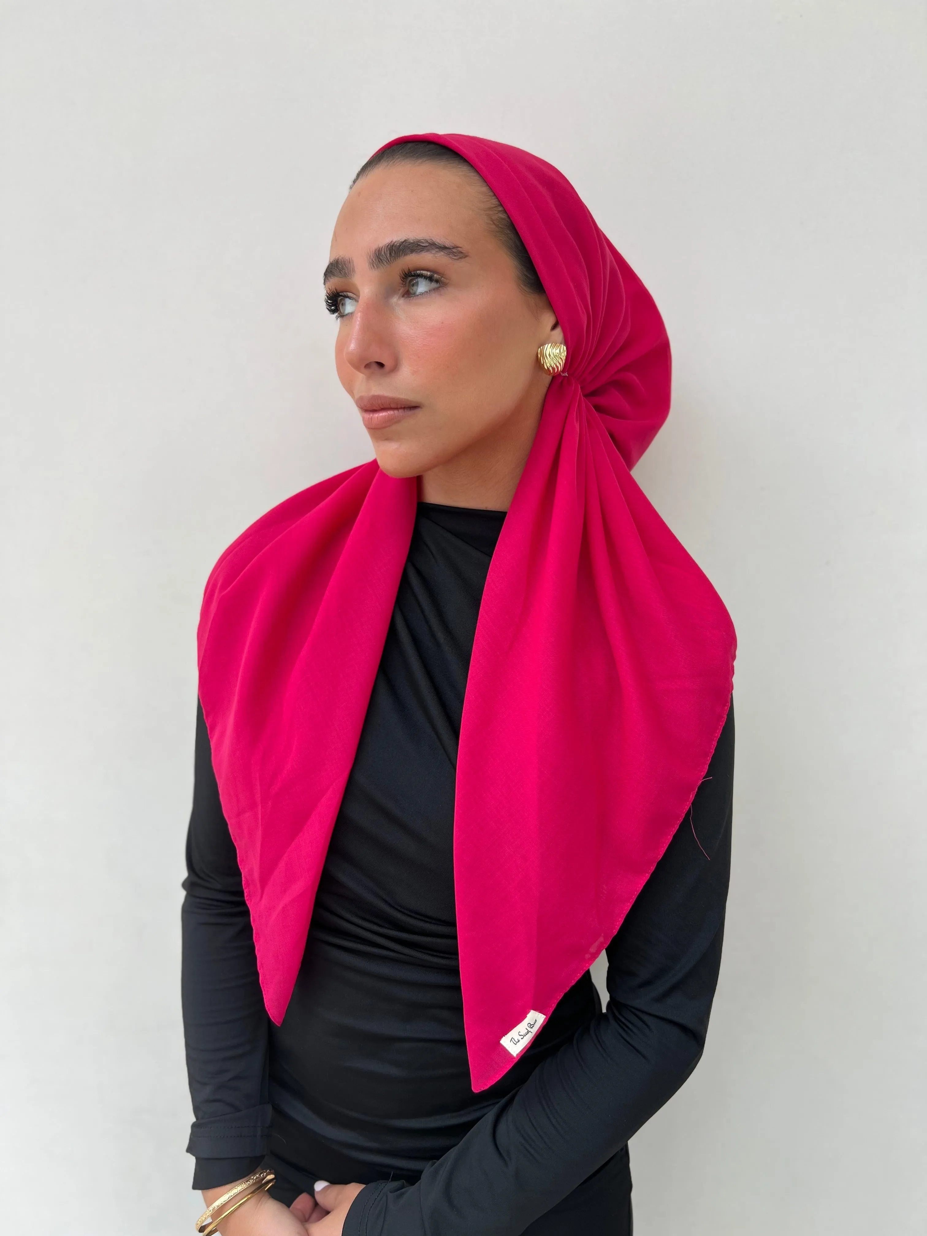 CLASSIC PRETIED Cotton Hot Pink (with Velvet Grip)