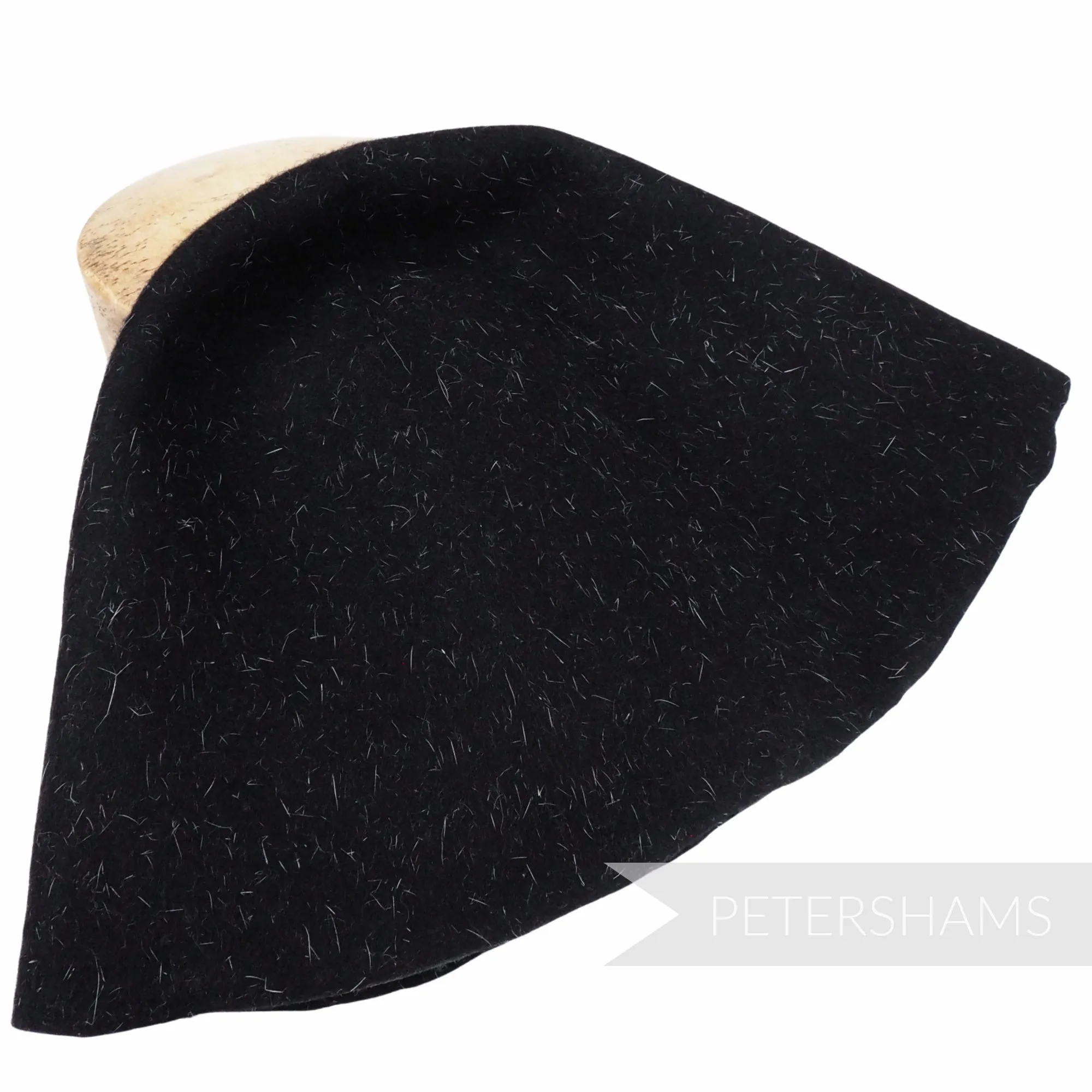 Confetti Wool Felt Cone Hood Hat Body - 90g