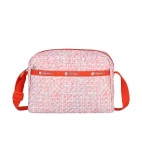 Daniella Crossbody Weave Pink