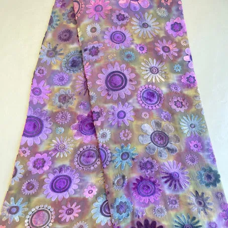 Devoré Scarf - D