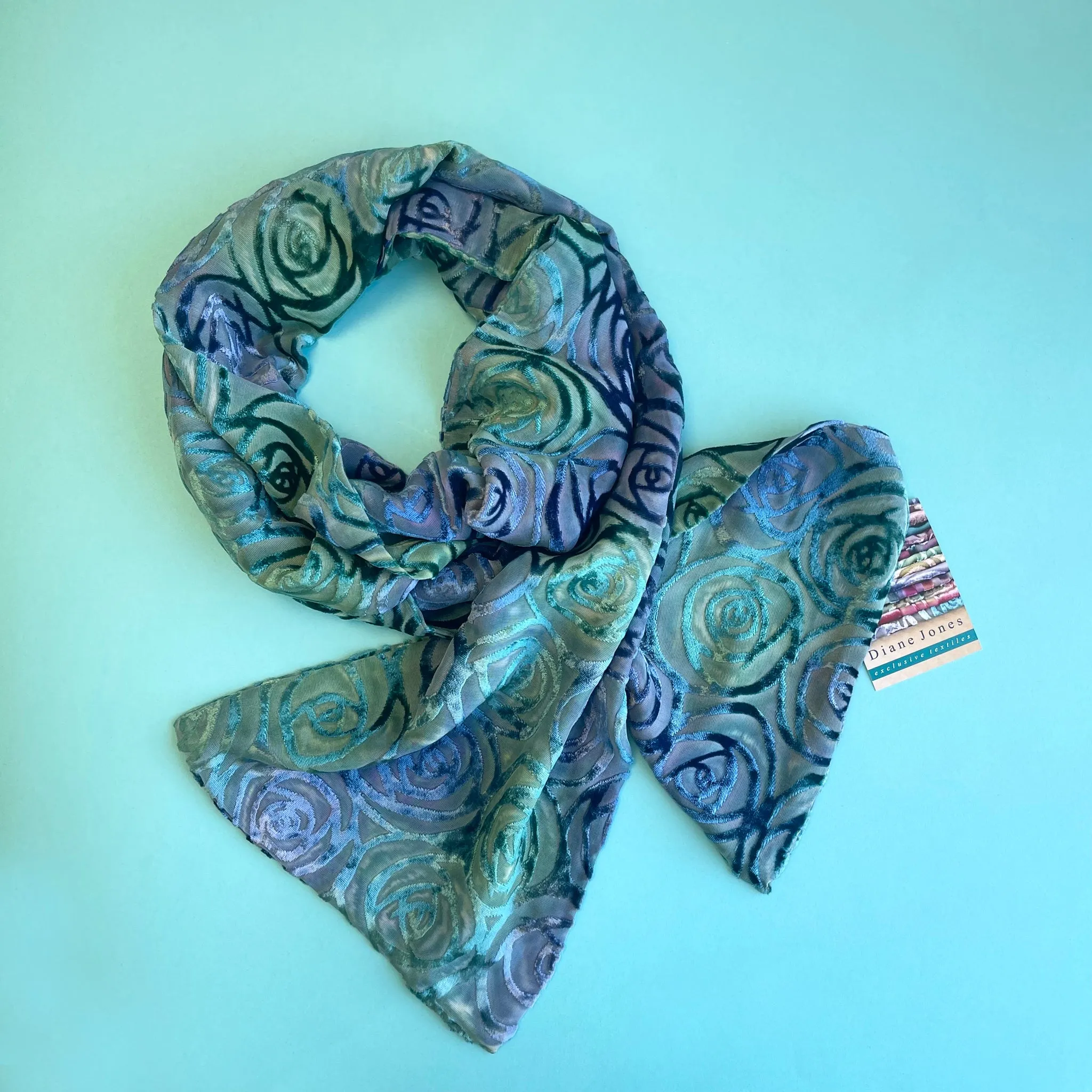 Devoré Scarf - J