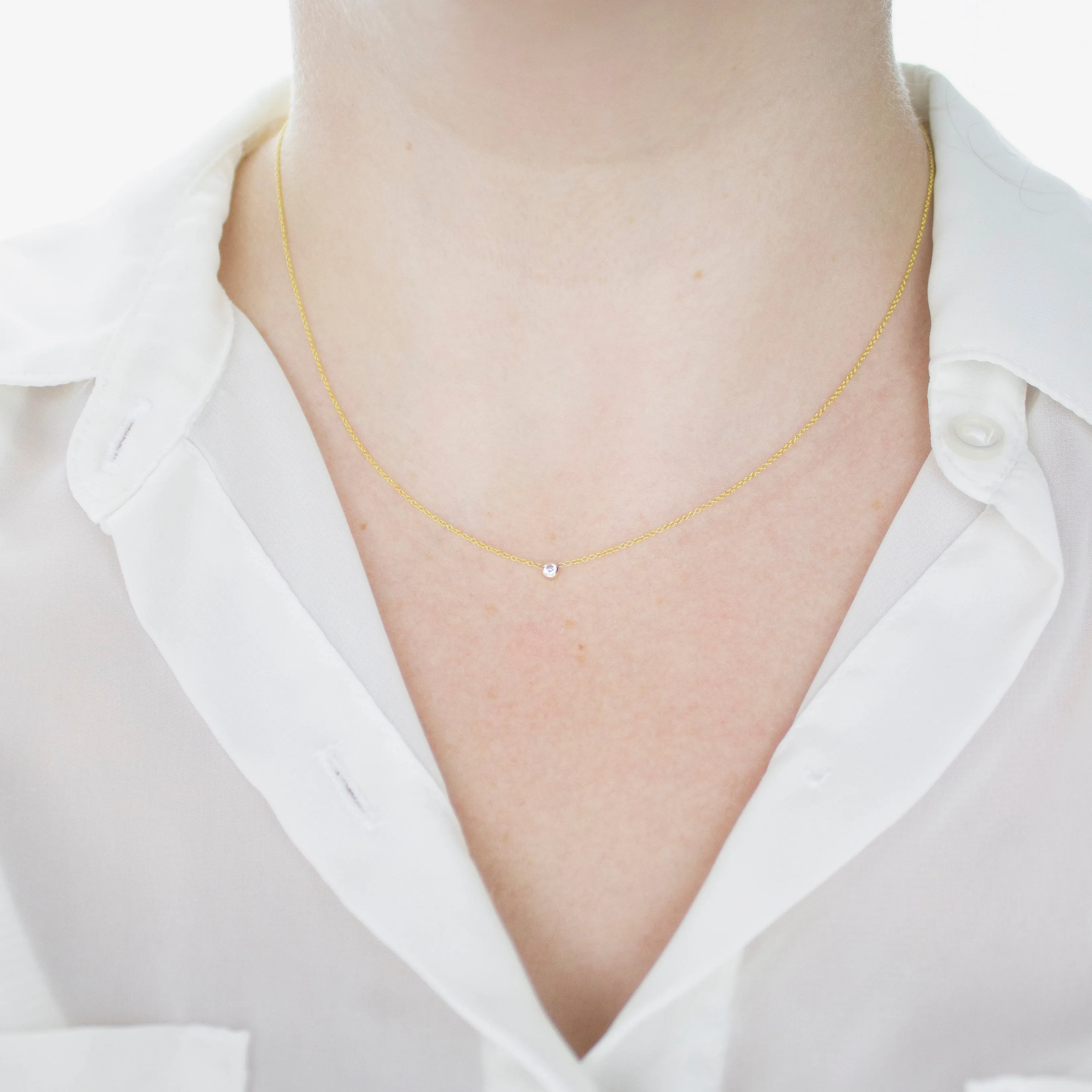 Diamond Layering Necklace