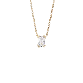 Empress solitaire necklace