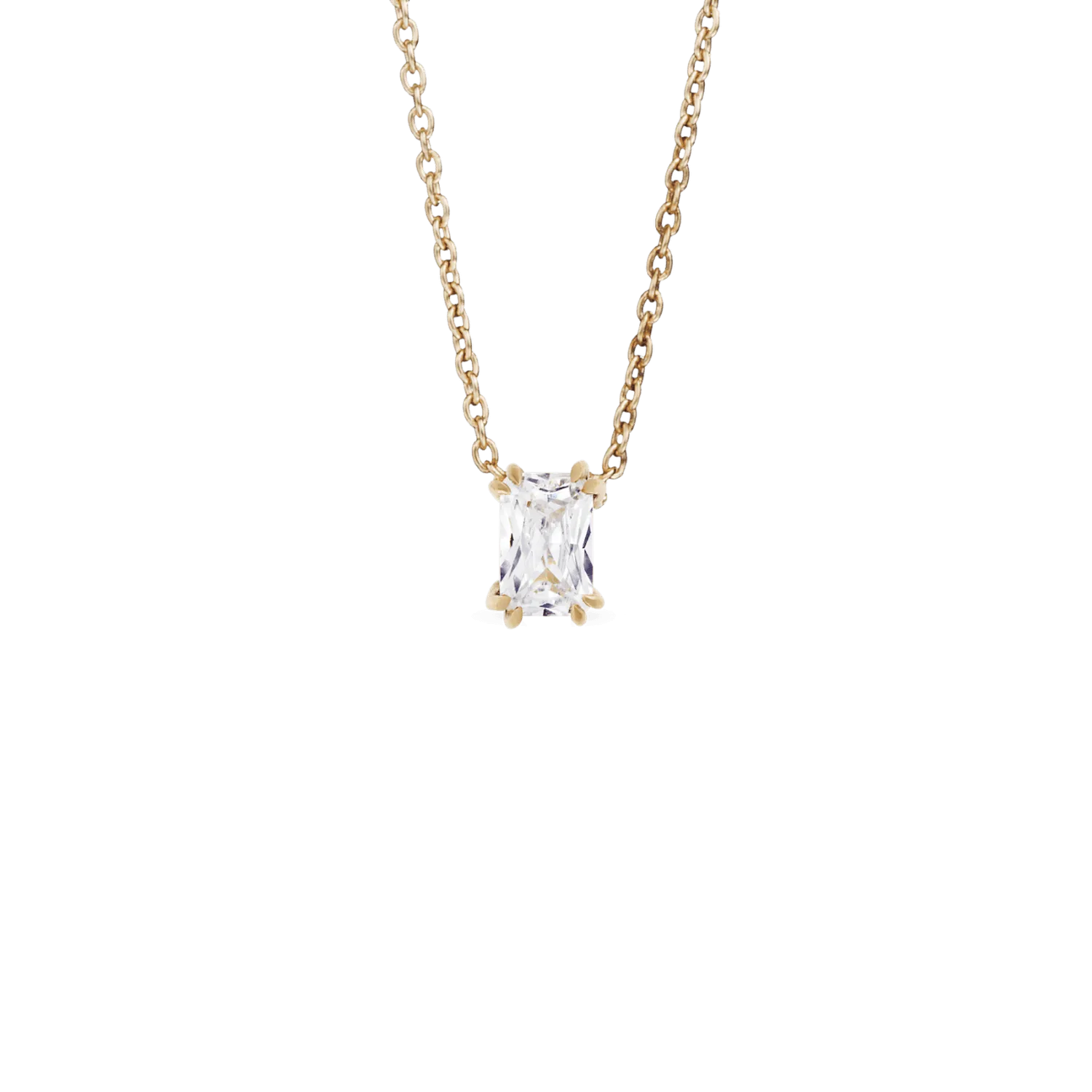 Empress solitaire necklace