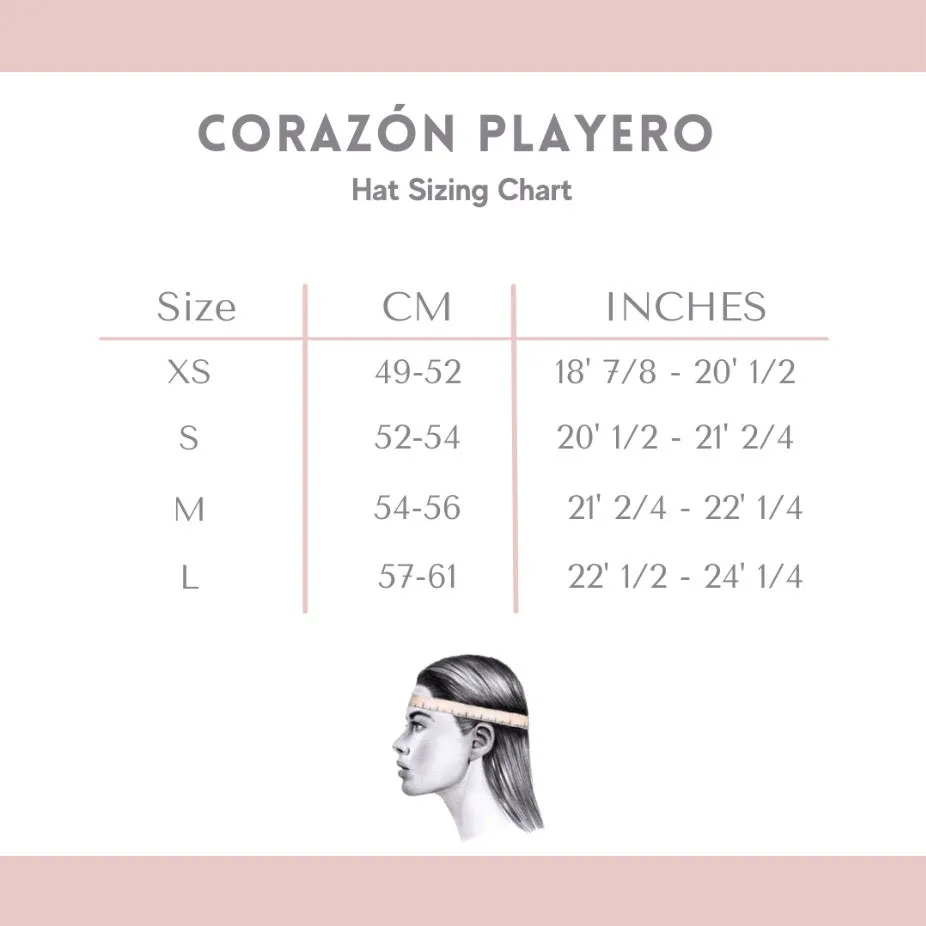 Exclusive Neutral Stella Hat by Corazon Playero