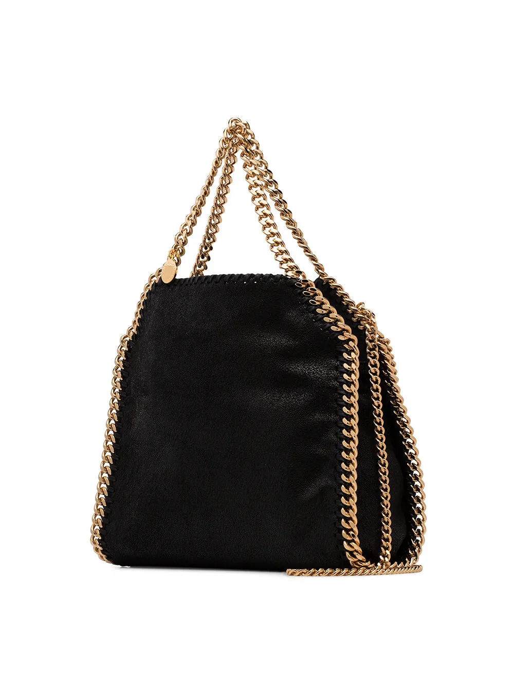 Falabella mini shaggy black bag