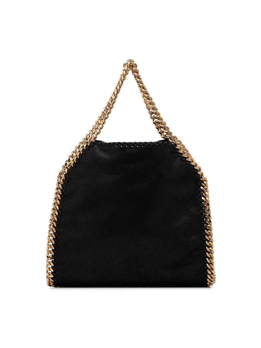 Falabella mini shaggy black bag