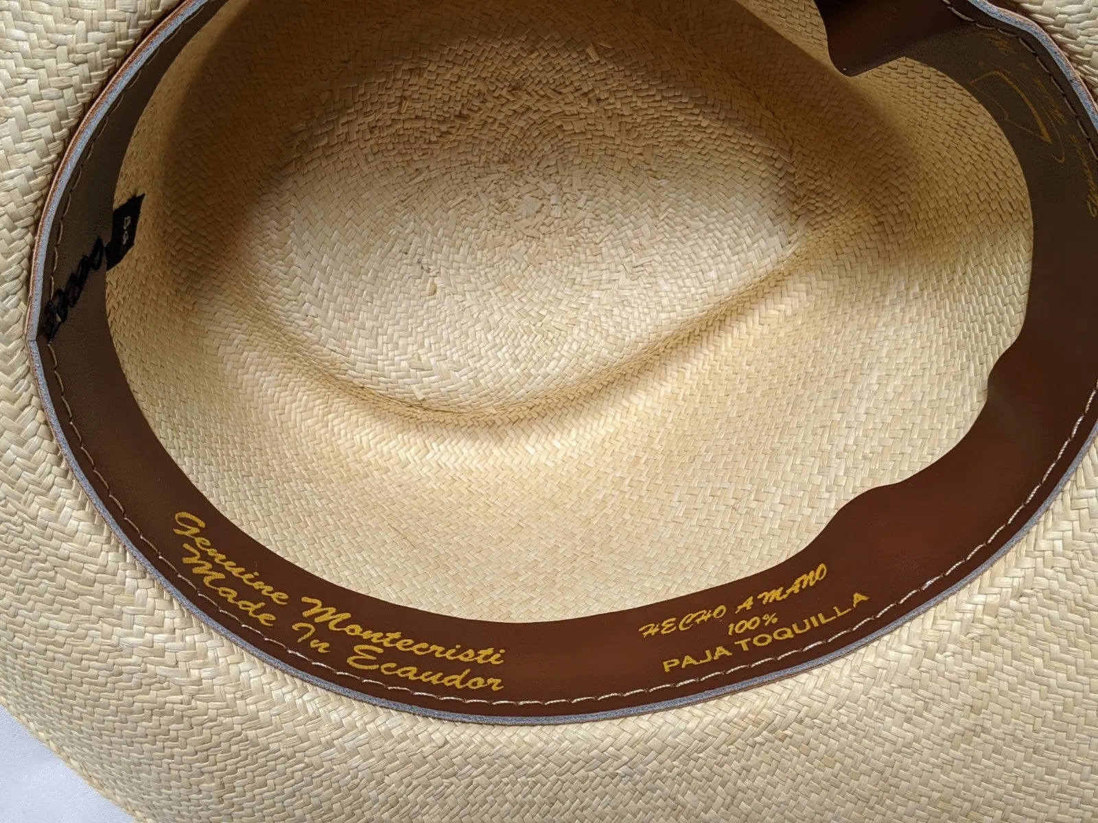 Fedora 7 1/4 - Natural (Montecristi Panama) #20-203