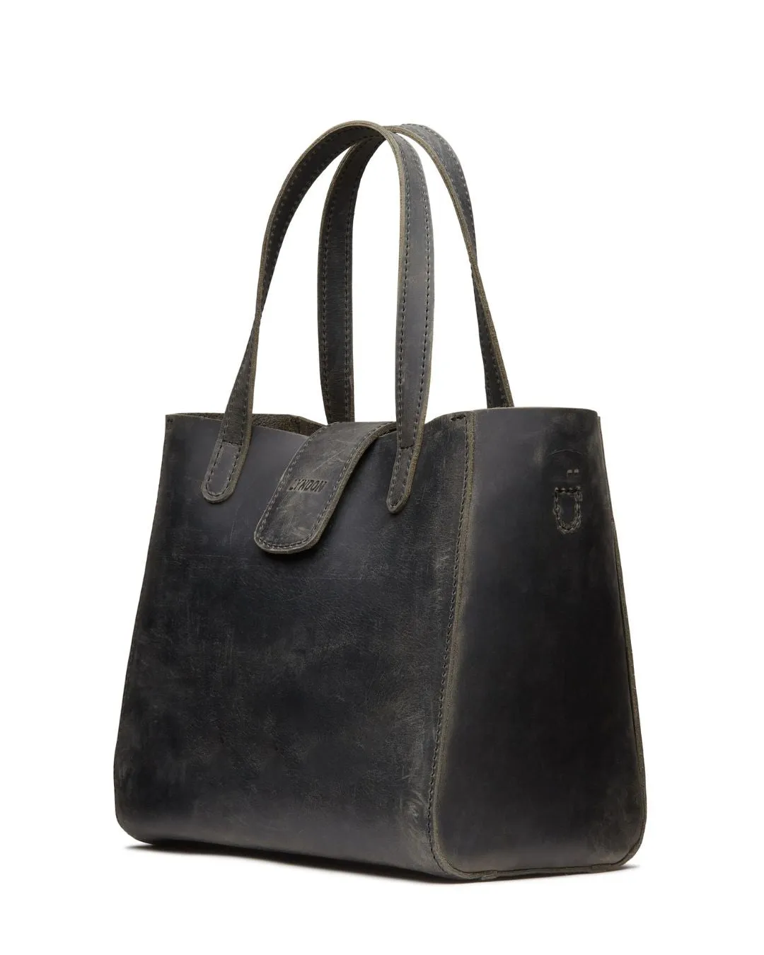 Janet Leather Mini Tote Large