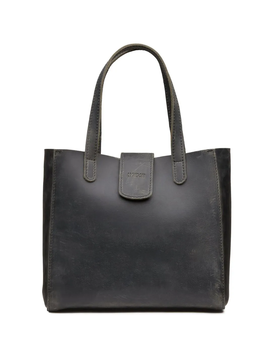 Janet Leather Mini Tote Large