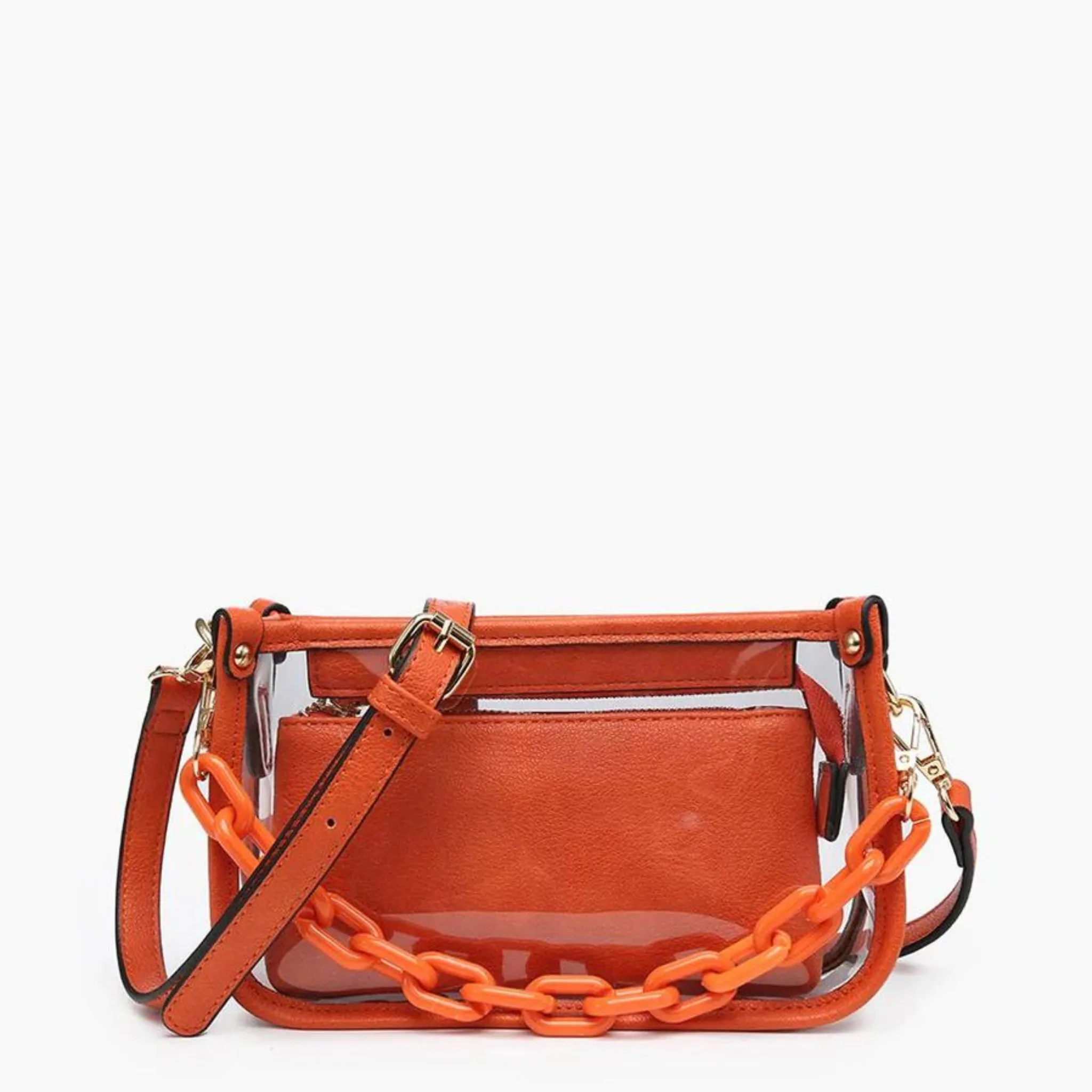 Jessica Clear Crossbody Purse