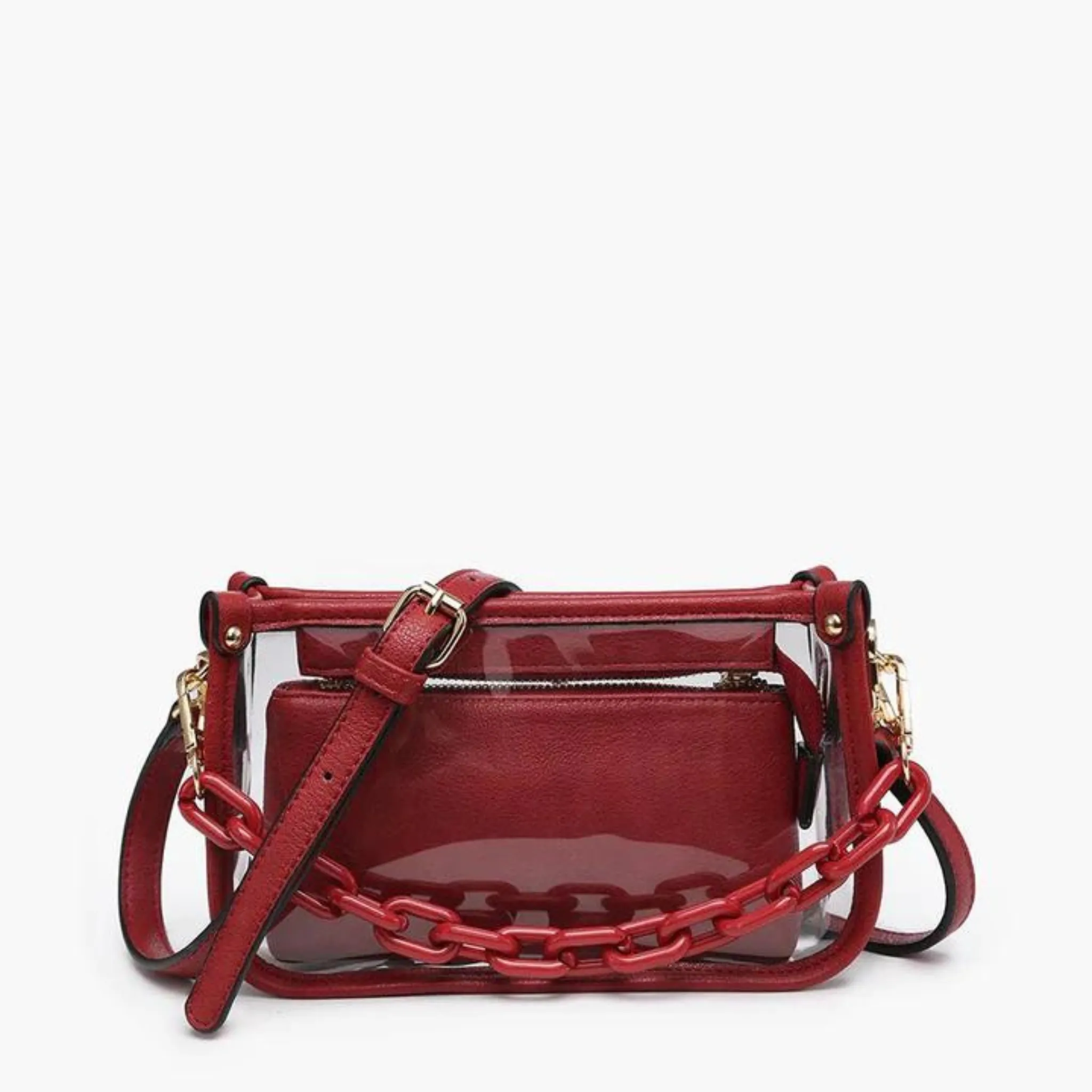 Jessica Clear Crossbody Purse