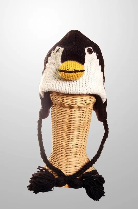 Kids Wool Penguin Hat