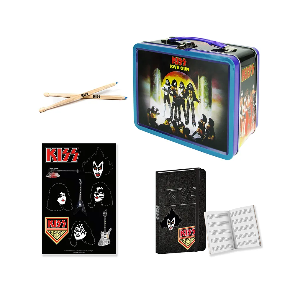 KISS Love Gun Tin Tote Gift Set