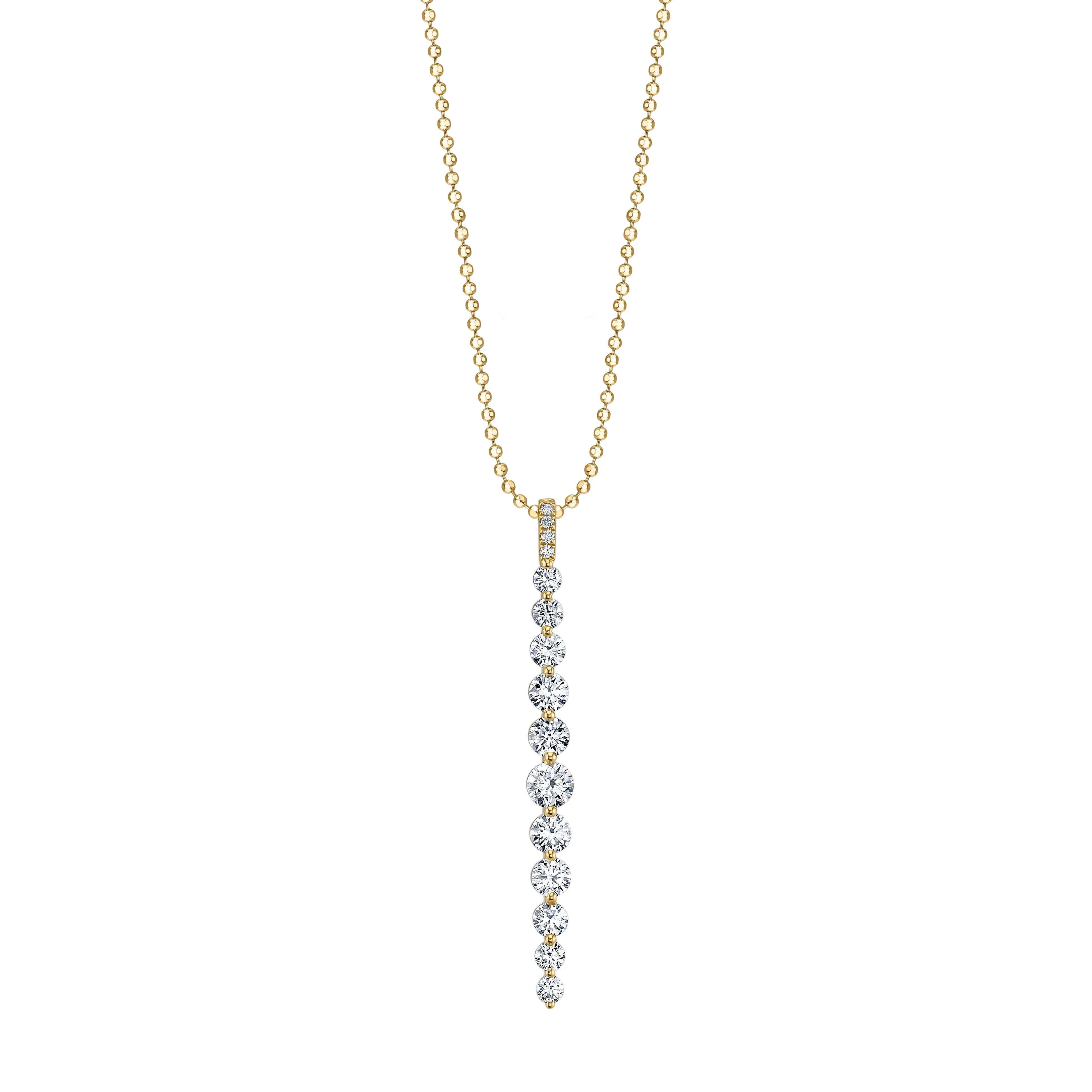 LARGE DIAMOND TWIGGY NECKLACE