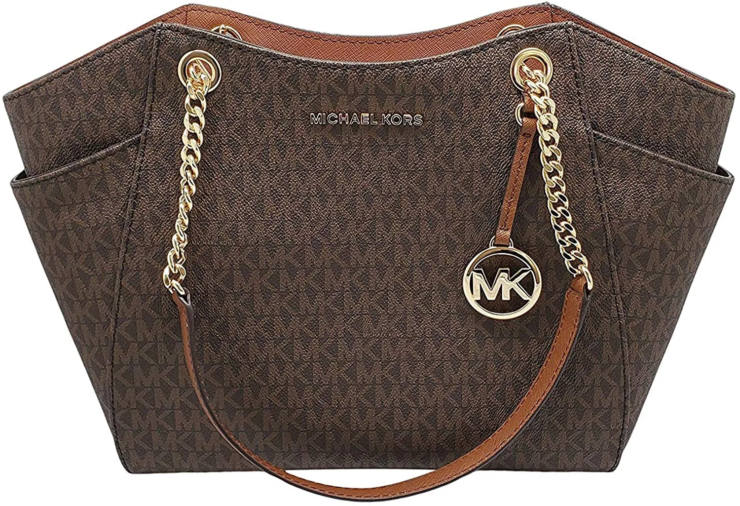 Michael Kors Women's Jet Set Travel Large Chain Shoulder Bag