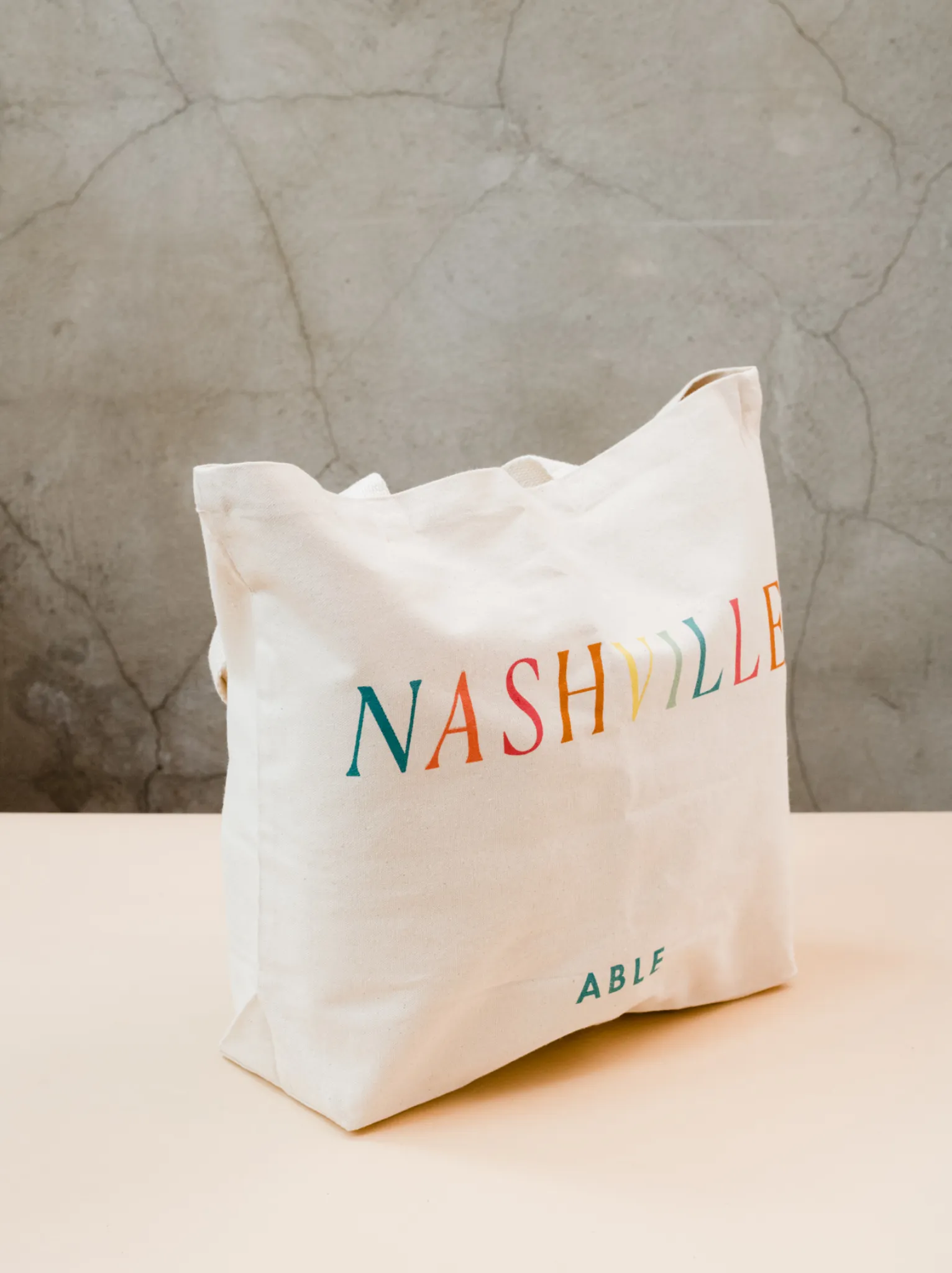 Nashville Canvas Tote Bag