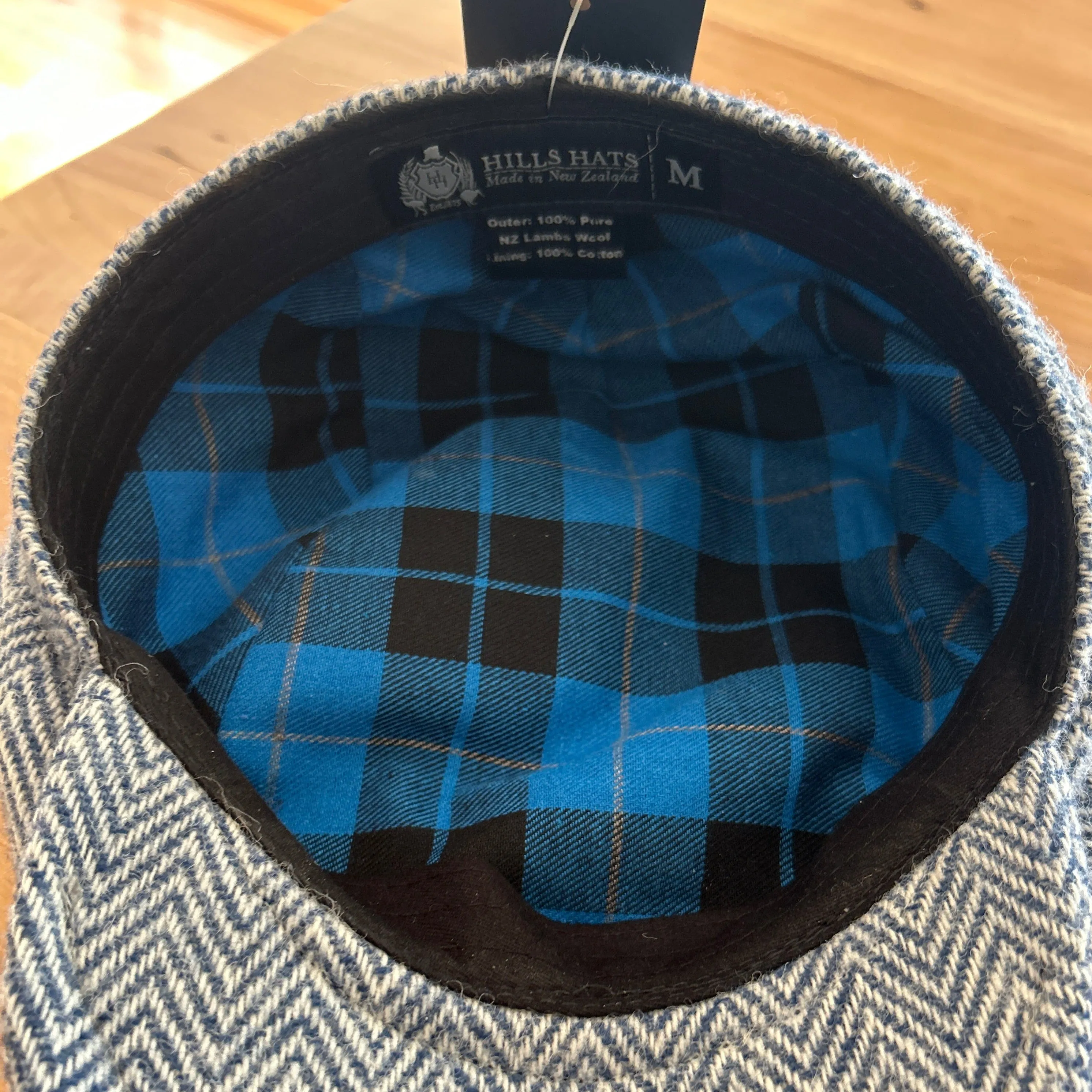 Palliser Ridge Flat Cap By Hills Hats