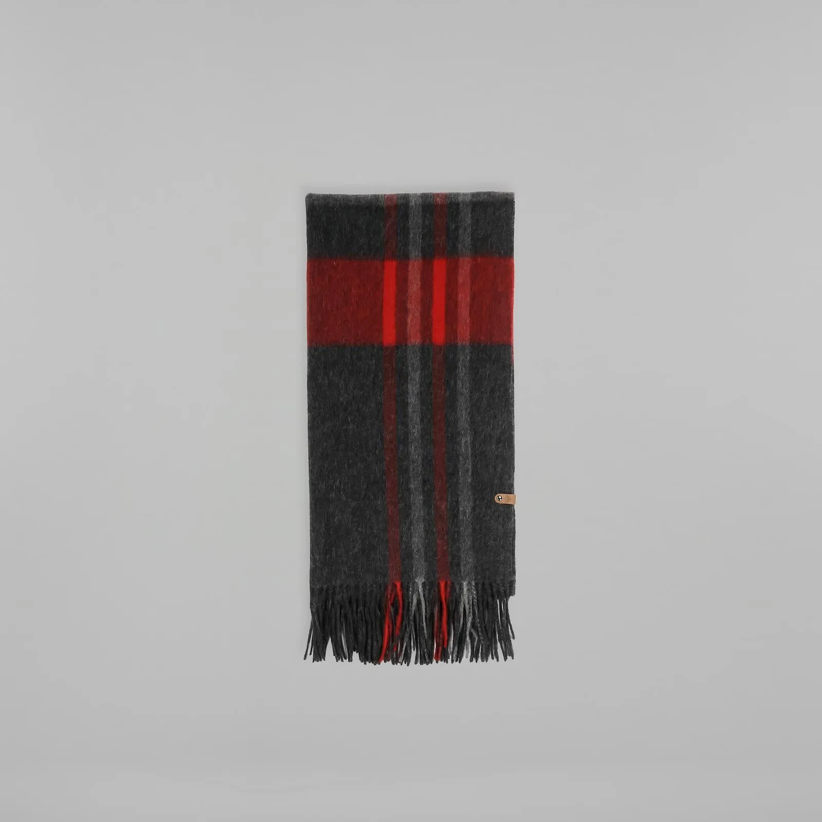 Ranger-N Plaid Scarf (Charcoal)