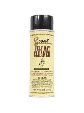 Scout Felt Hat Cleaner Spray for Light Colors