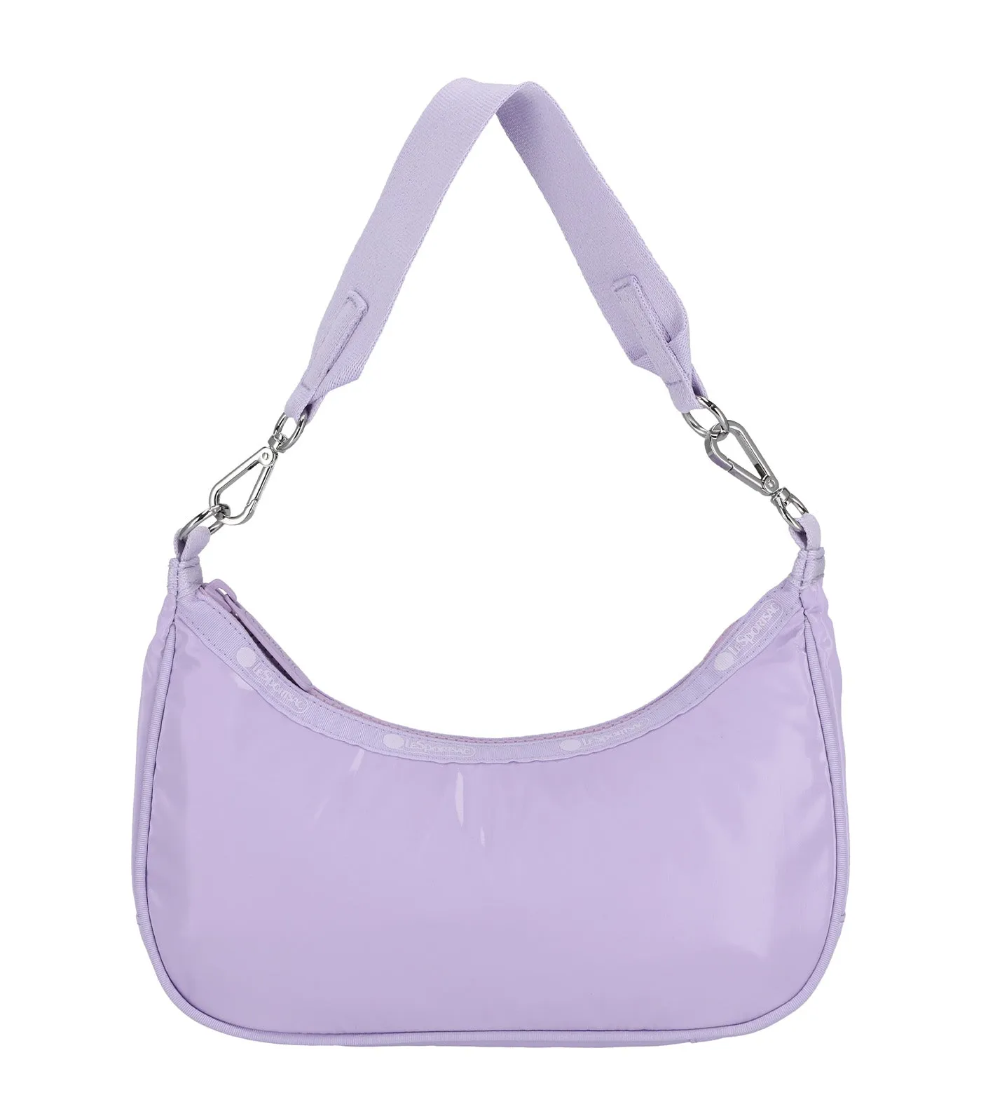 Small Convertible Hobo Lilac Shine