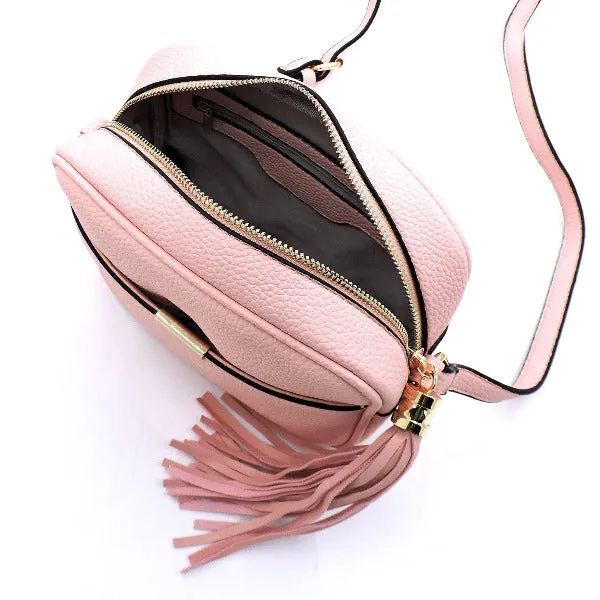 Square Tassel Crossbody