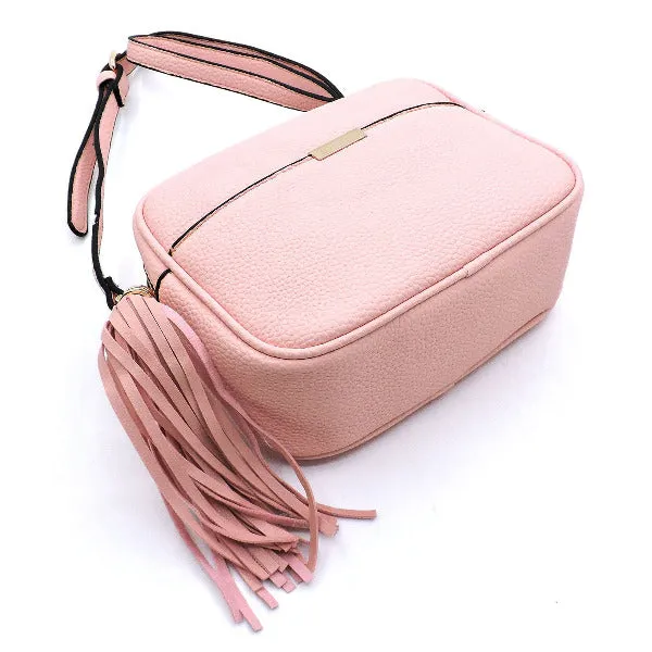 Square Tassel Crossbody