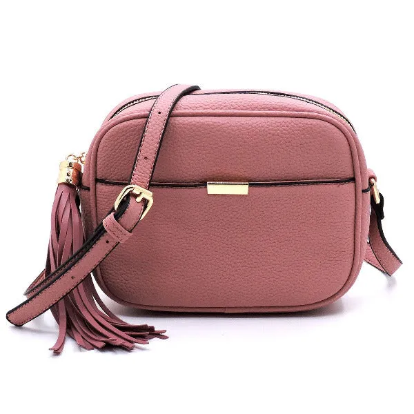 Square Tassel Crossbody