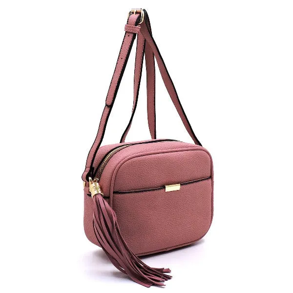 Square Tassel Crossbody